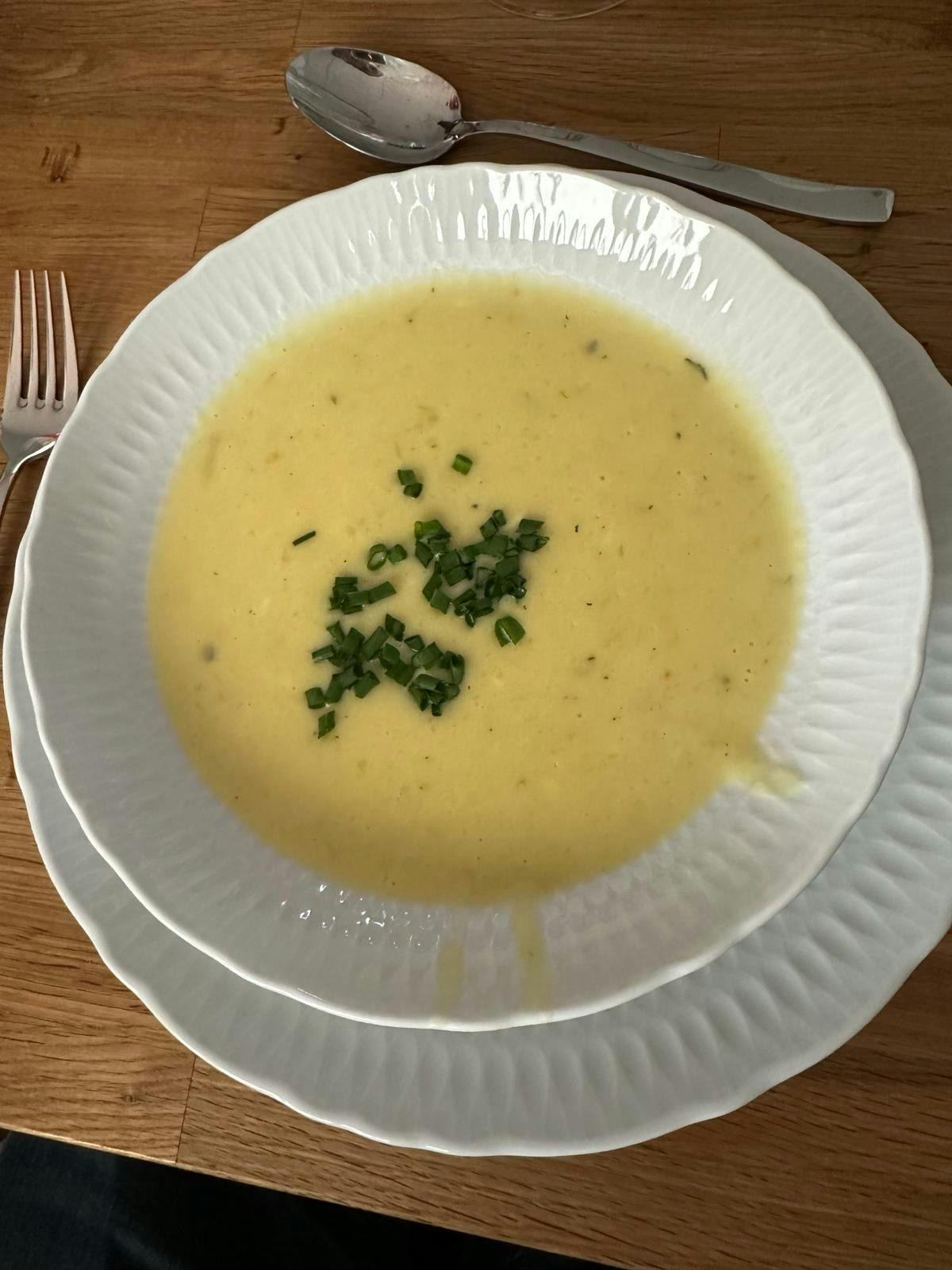Foto vom Gericht Kartoffel-Lauch-Suppe